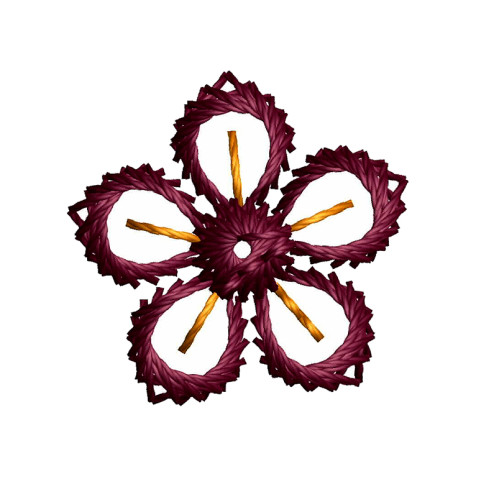 Simple Floral Embroidery