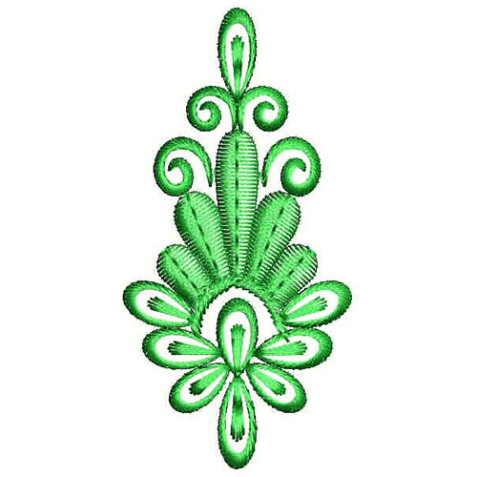 Small Beautifull Applique Embroidery Design 24793