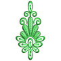 Small Beautifull Applique Embroidery Design 24793