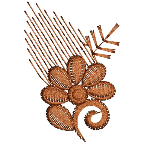 Small Butta Embroidery Design 25078