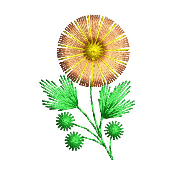 Small Embroidery Butti Design