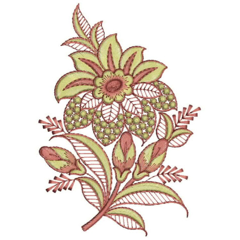 Small Embroidery Motif Design 26306