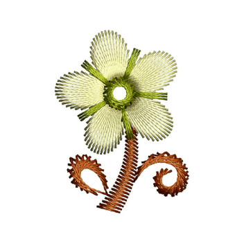 Spring Flower Patch Embroidery