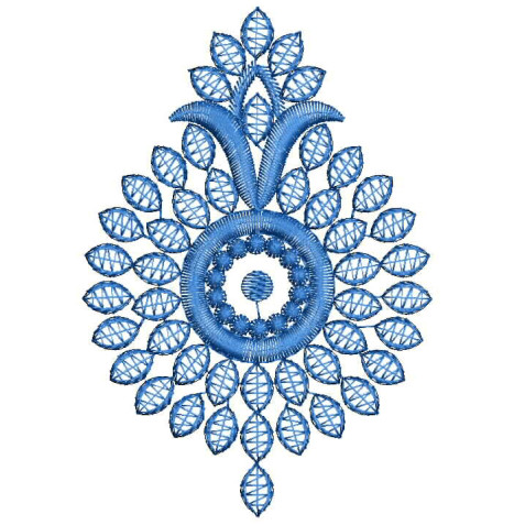 Styles Applique Embroidery Design 25556