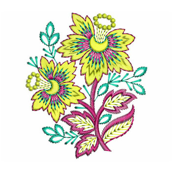 Sunflower Butta Embroidery