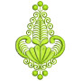 Towel Applique Embroidery Design 25705