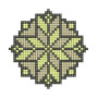 Traditional Ethnic Folk Cross Stitch Machine Embroidery