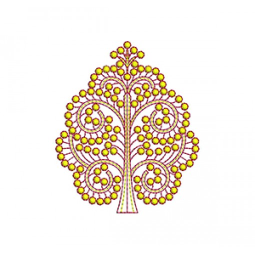 Tree Style Butta Design