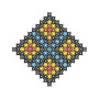 Ukrainian Folk Cross Stitch Embroidery