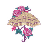 Umbrella Machine Embroidery Designs