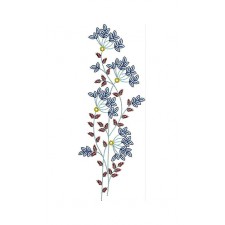 Unique Leaf Applique Embroidery
