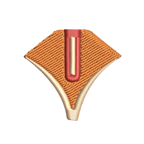 Vaishnav Hindu Tilak Embroidery Design