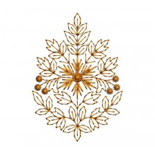 Vintage Style Embroidery Pattern