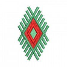 Vintage Asian Diamond Embroidery Design Vintage Asian Diamond Embroidery Design