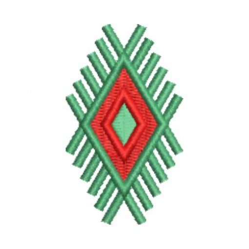 Vintage Asian Diamond Embroidery Design Vintage Asian Diamond Embroidery Design