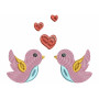 Vintage Bird Embroidery Pattern