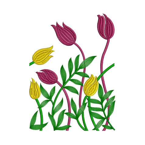 Wall Art Embroidery Design 8350