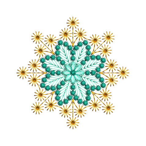 Wedding Handkerchief Embroidery Design