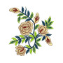 Wedding Towel Embroidery Design