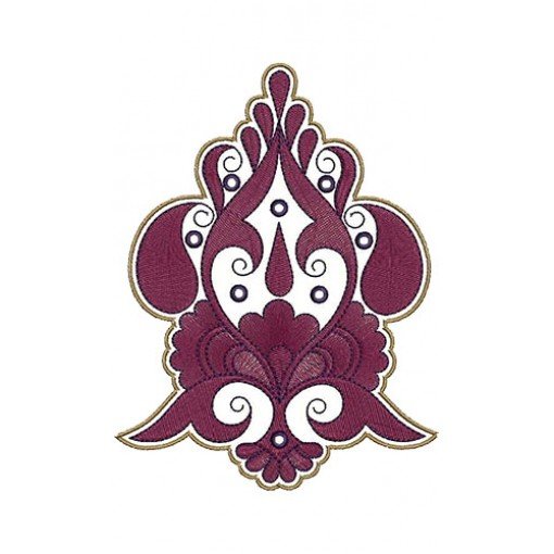 10218 Blouse Embroidery Design