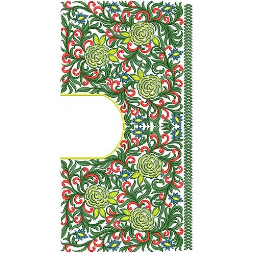 10220 Blouse Embroidery Design