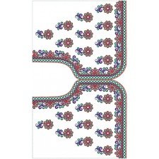 10221 Blouse Embroidery Design