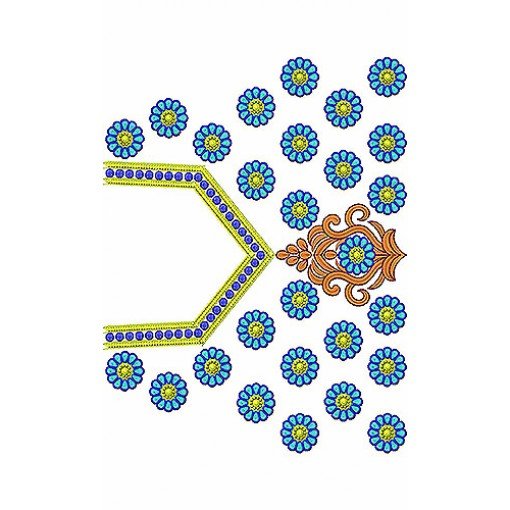 Blouse Machine Embroidery Design