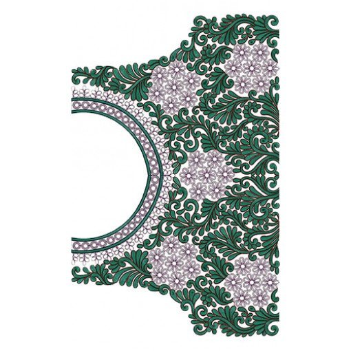 10339 Blouse Embroidery Design