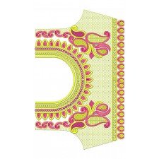 10623 Blouse Embroidery Design