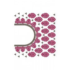 10631 Blouse Embroidery Design