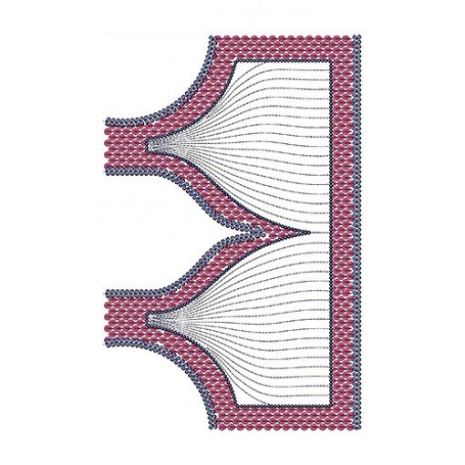 10741 Blouse Embroidery Design