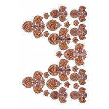 Floral Blouse Embroidery Design