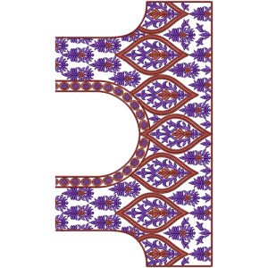 Blouse Embroidery Design 10889