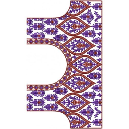 Blouse Embroidery Design 10889