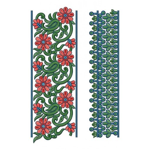 Blouse Embroidery Design 10893