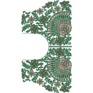 Blouse Embroidery Design 10948