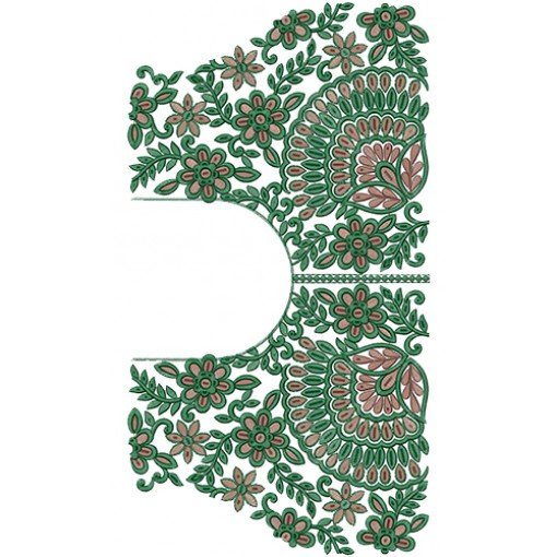 Blouse Embroidery Design 10948