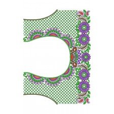 Blouse Embroidery Design 11002