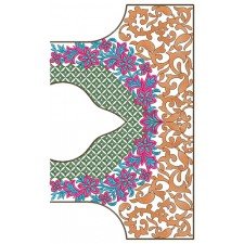 11122 Blouse Embroidery Design