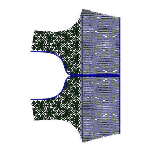 Magyar Blouse Cross Stitch Design 12405