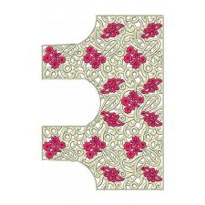 Fom | Rubber | Sticker Blouse Embroidery Design