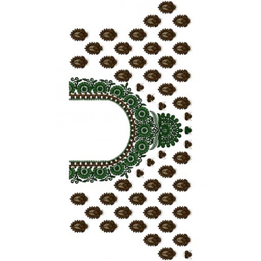 Blouse Embroidery Design 13654