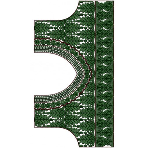 Embroidery Designs On Blouse 13791