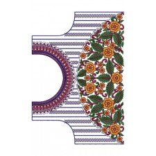 Latest Traditional Blouse Embroidery Design 13835