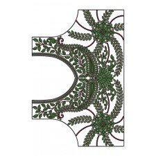 Embroidery Blouse Design 13839