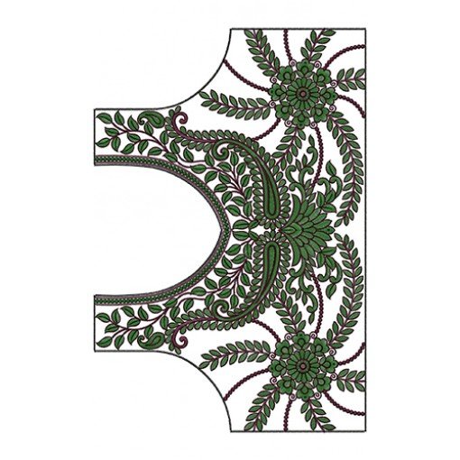 Embroidery Blouse Design 13839