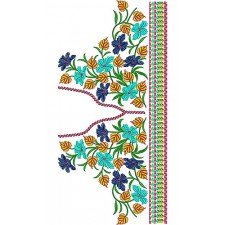 Designer Floral Adora Top | Tunic | Jalabiya