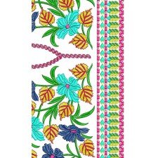 Designer Floral Adora Top | Tunic | Jalabiya