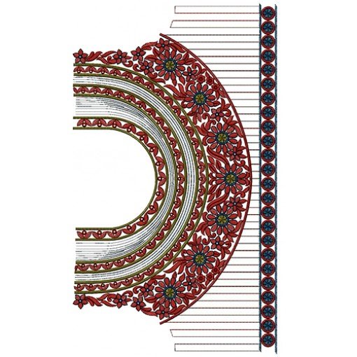 Best Blouse Embroidery Design 14342