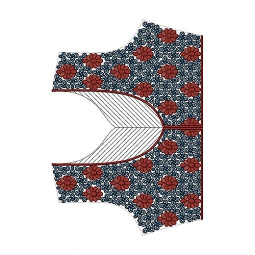 Awesome Machine Embroidery Blouse Design 15377